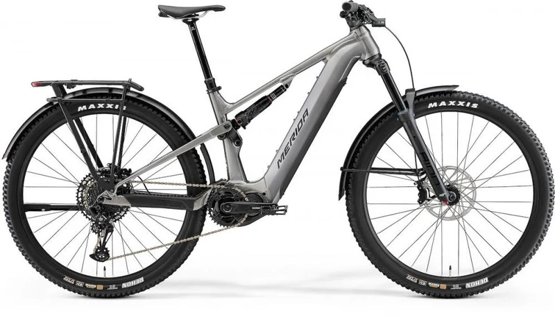 Merida eONE-FORTY 675 EQ IV1 gunmetal/schwarz XL (45) - leistungsstarkes E-MTB der aktuellen Generation