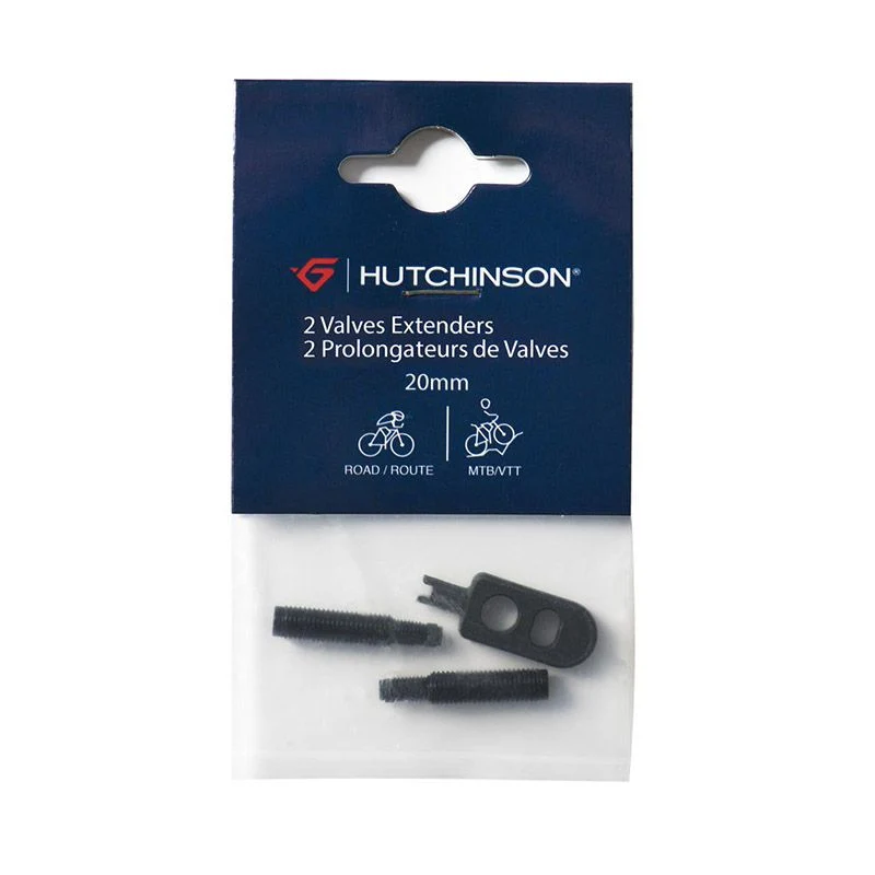 Verlängerung Hutchinson-Ventil 40mm Schwarz