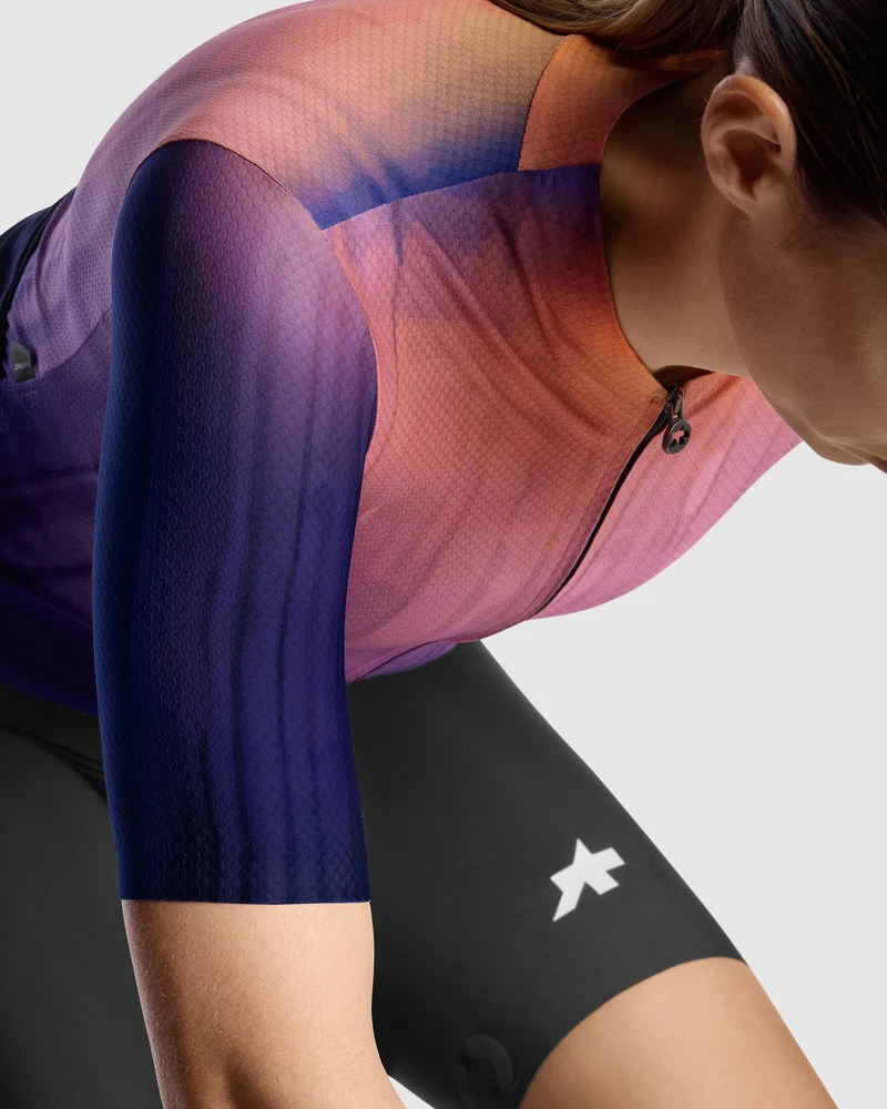 Assos Dyora R Trikot S11 Oberfläche Violett Reise