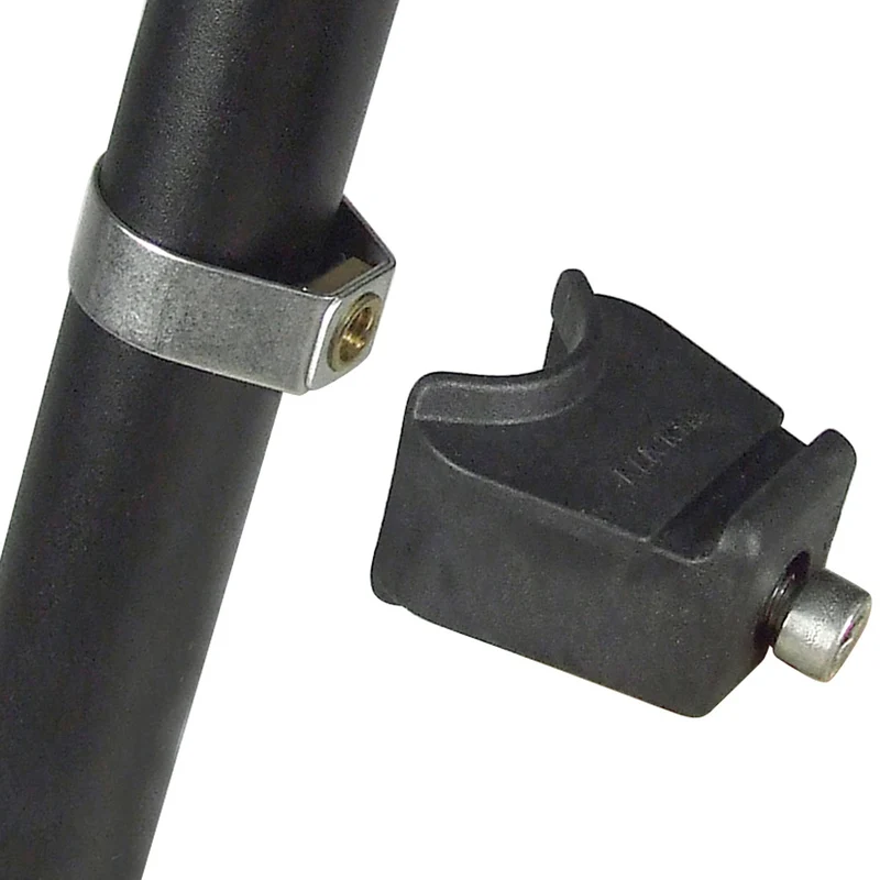 Adapter-Klickfix f. Contour-Tasche schwarz, mit 2 Schellen