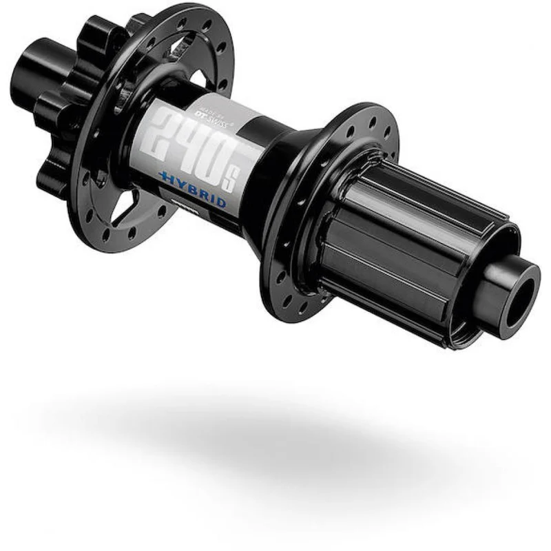 DT Swiss Nabe Hybrid MTB HR 240 S Classic 36 Loch schwarz - extrem robuste E-MTB Hinterradnabe