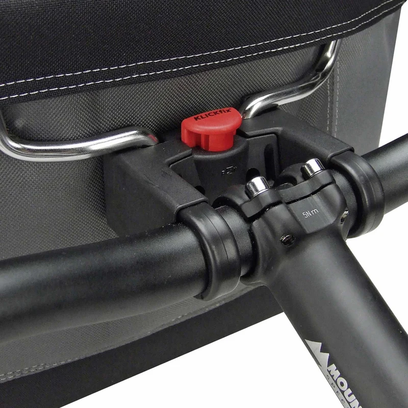 KLICKfix Shopper Pro Lenkertasche schwarz