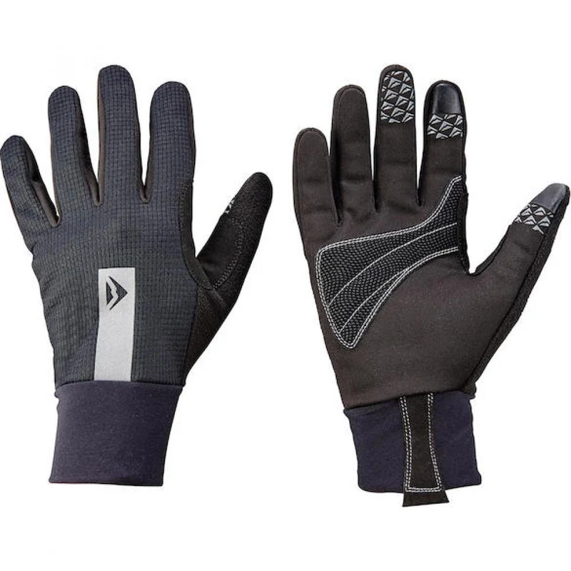 Merida Handschuhe WIND STOP schwarz/grau L Schwarz/grau - winddichter Thermohandschuh