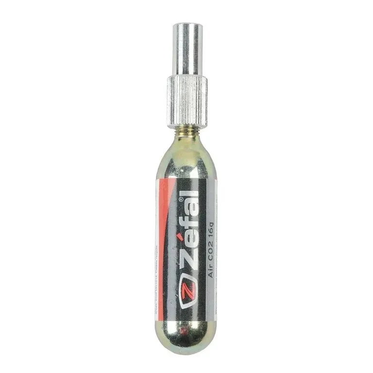 Luftkartusche Zefal CO2 16g Adapter Ez Adapter Schwarz