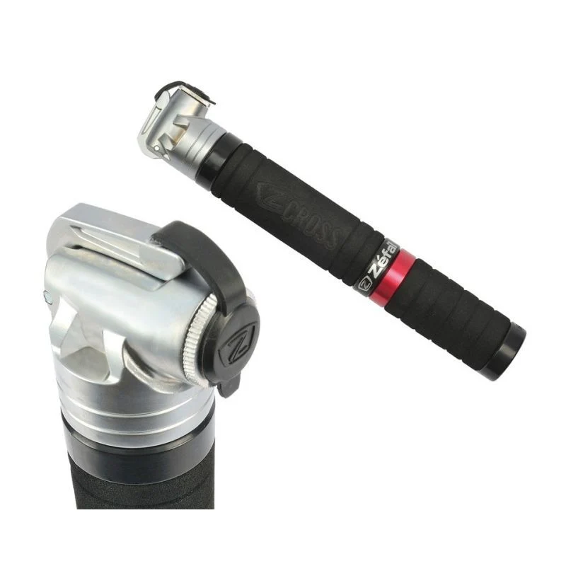 Mini-Luftpumpe Zefal Mtb Z-Cross Teleskopisch Schwarz