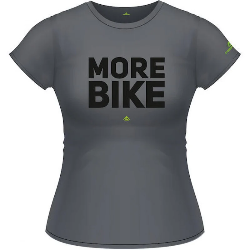 Merida T-Shirt MORE BIKE Edition Damen S Grau - komfortables Freizeit- und Bike-Shirt
