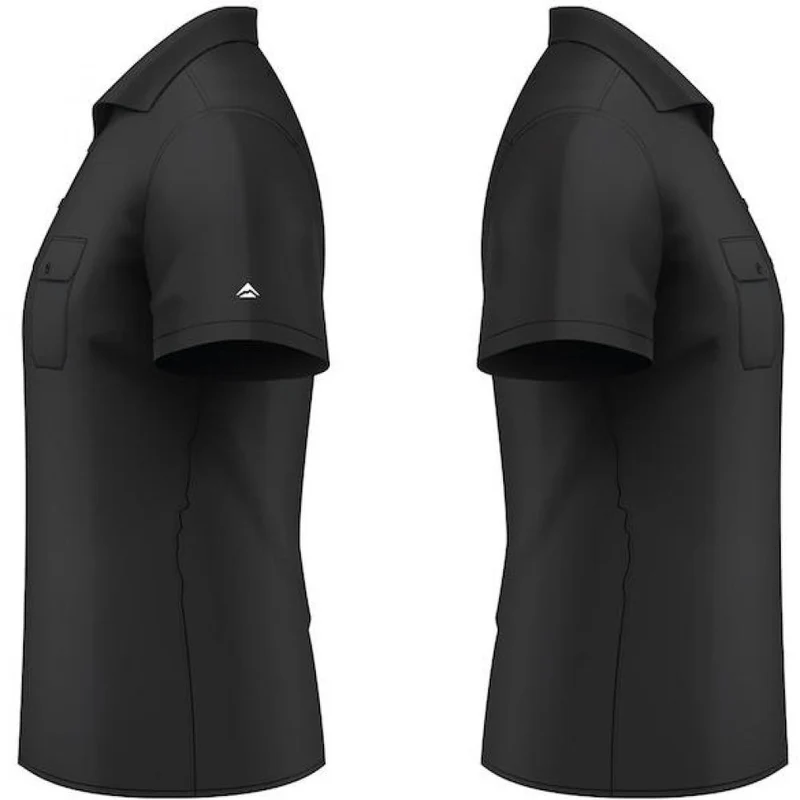 Merida Business-Shirt kurzarm schwarz M Schwarz - elegantes Business-Hemd der neuesten Version