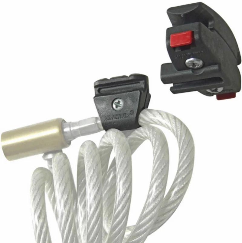 KLICKfix Satteladapter mit Seilschlosshalter