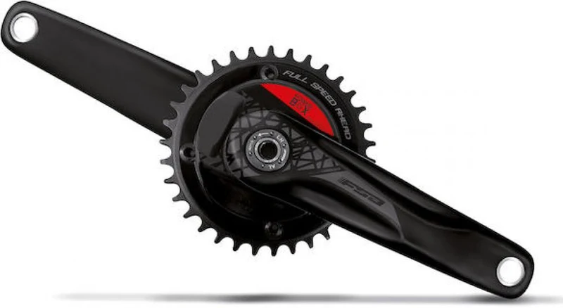 FSA Leistungsmesskurbel Powerbox MTB Carbon 1x 170 mm Schwarz - präzise MTB-Powerdaten