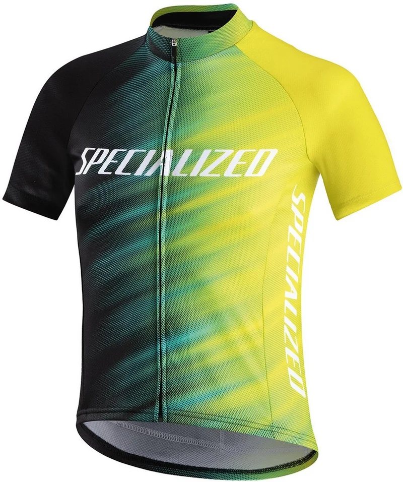 RBX Comp Logo Faze Youth Kurzarmtrikot Specialized 11/12 Jahre Gelb/Schwarz