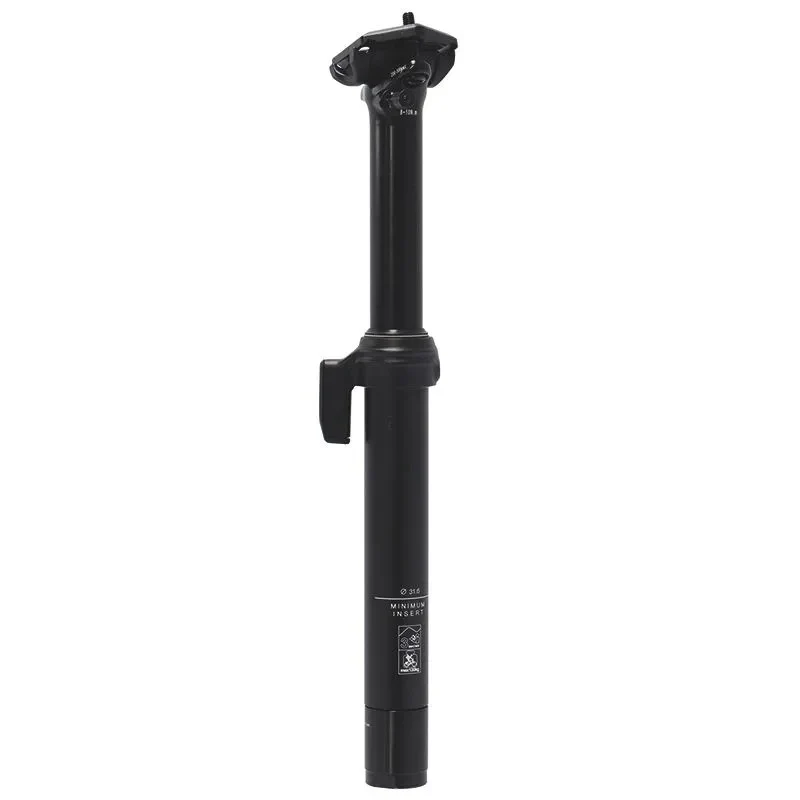 Teleskopsattelstütze XLC SP-S13 Suspension 27.2x390mm 120mm Fernbedienung Aluminium Schwarz