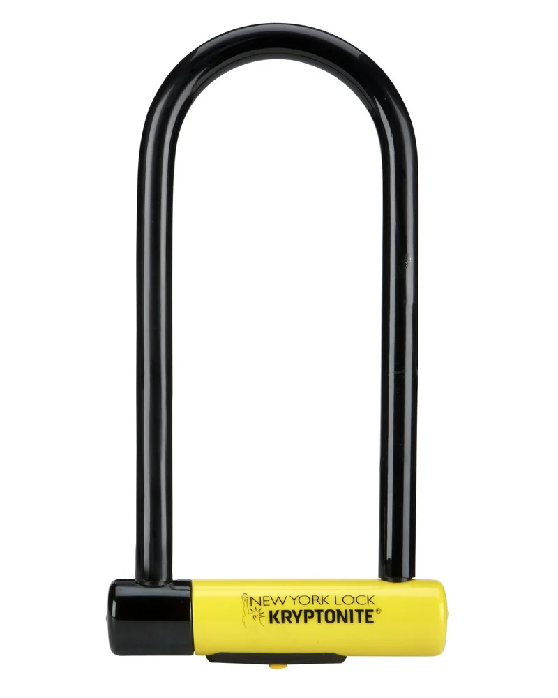 Kryptonite U-Lock New York Ls 10.2x26cm Schwarz/Gelb