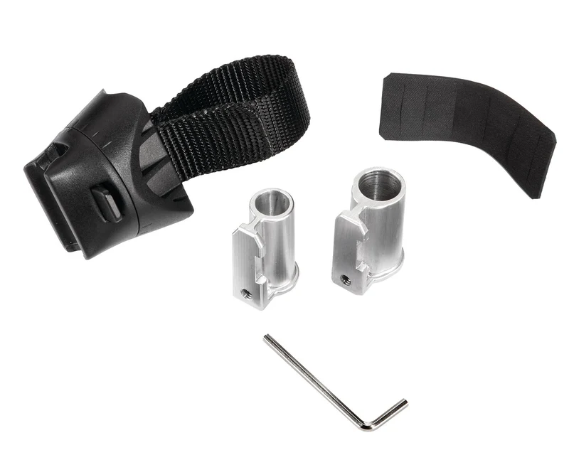 Kryptonite Halter Rahmen U-Lock Transit Flexibler Schwarz