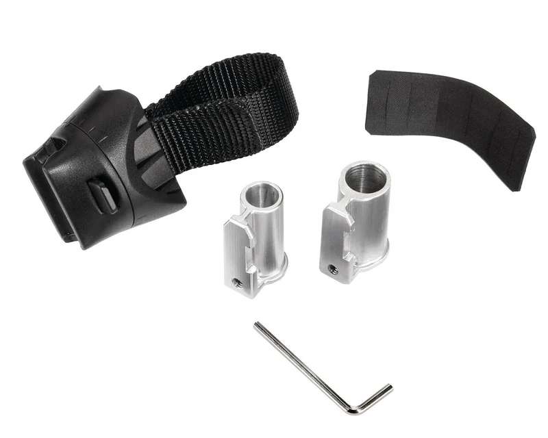 Kryptonite Halter Rahmen U-Lock Transit Flexibler Schwarz