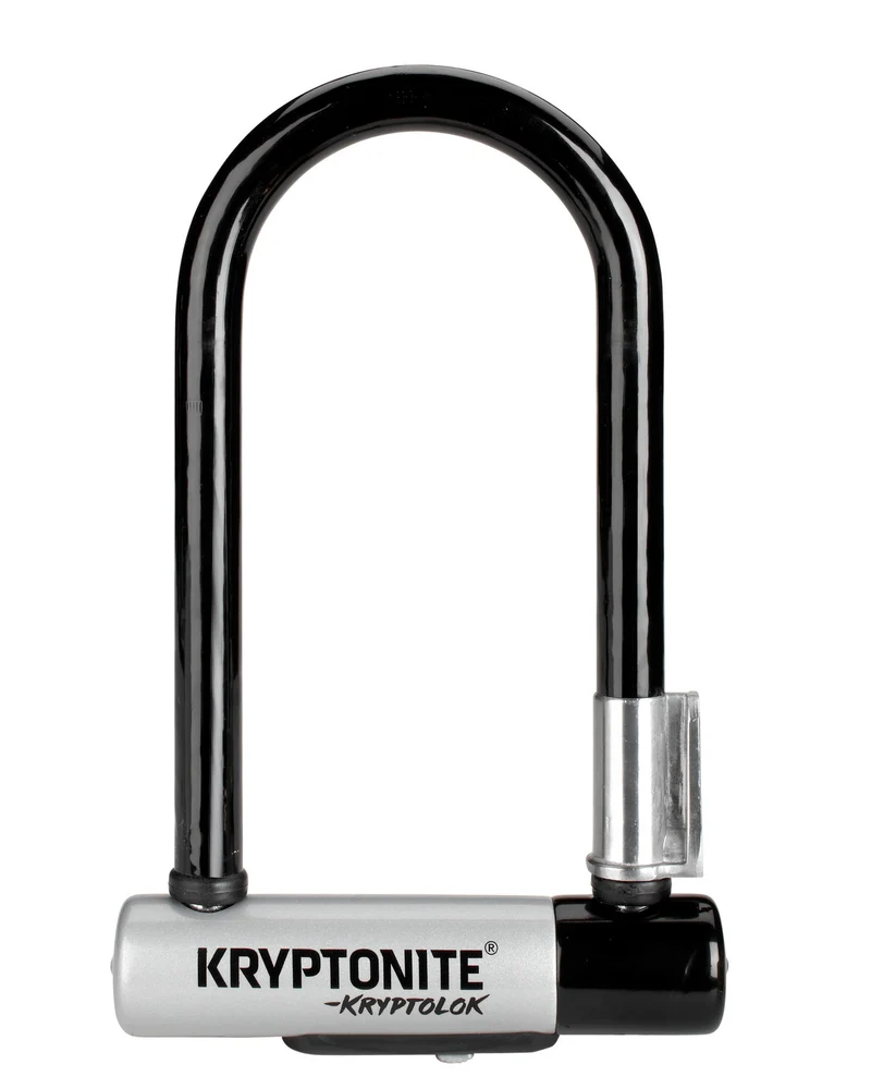 Kryptonite U-Lock Kryptolok 2 Mini 7 Halter Schwarz/Grau