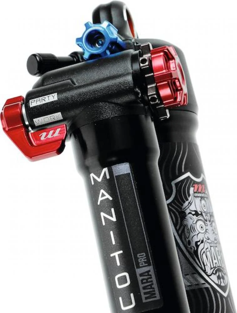 Manitou Federbein Mara Pro Eyelet Mount 250X75 mm Schwarz - High-End Dämpfer für Enduro & All-Mountain