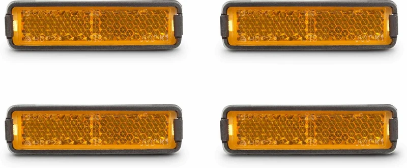 RFR Pedalreflektor-Set orange