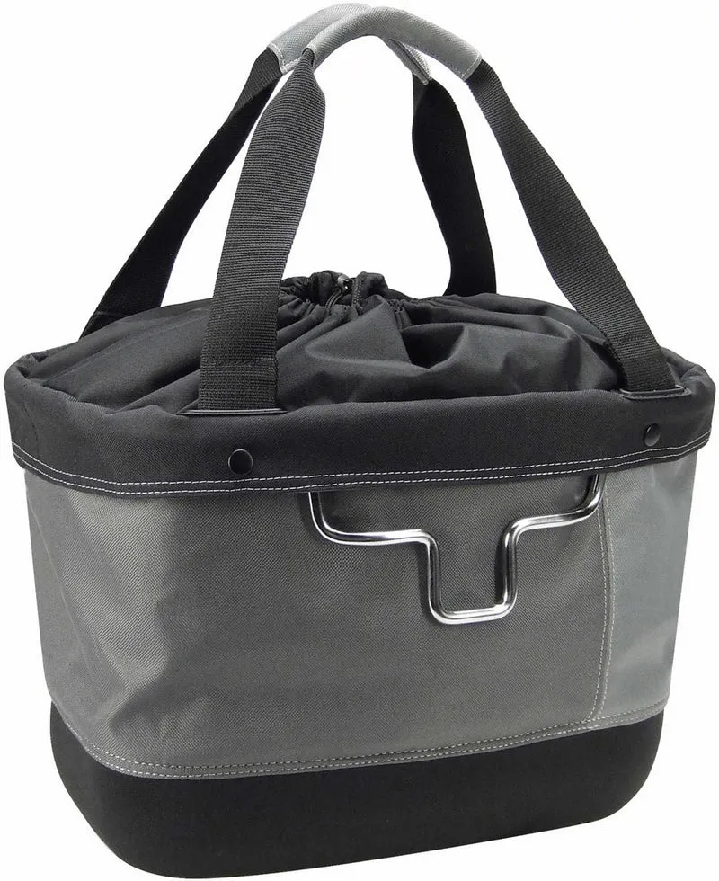 KLICKfix Shopper Alingo Lenkertasche grau