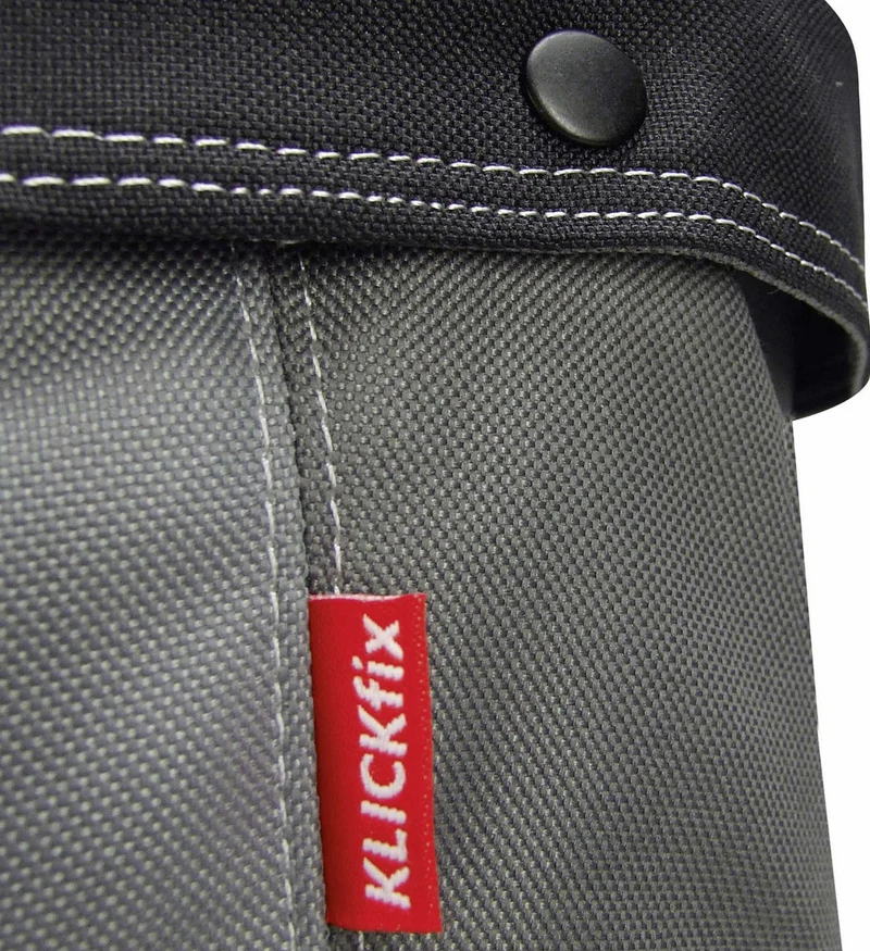 KLICKfix Shopper Alingo Lenkertasche grau