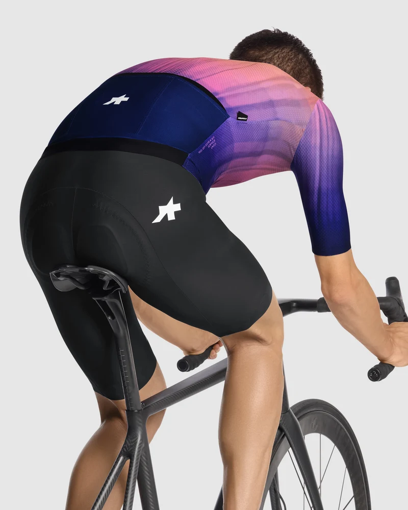 Assos Equipe R Trikot S11 Oberfläche Violett Reise