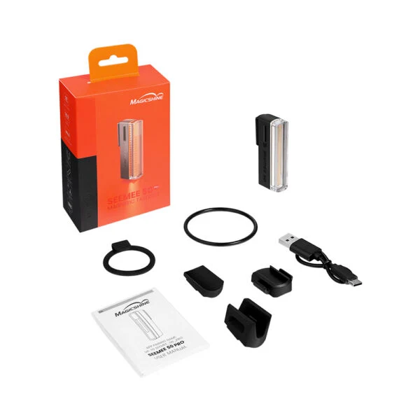 Rücklicht Magicshine Seemee 50 Pro Schwarz