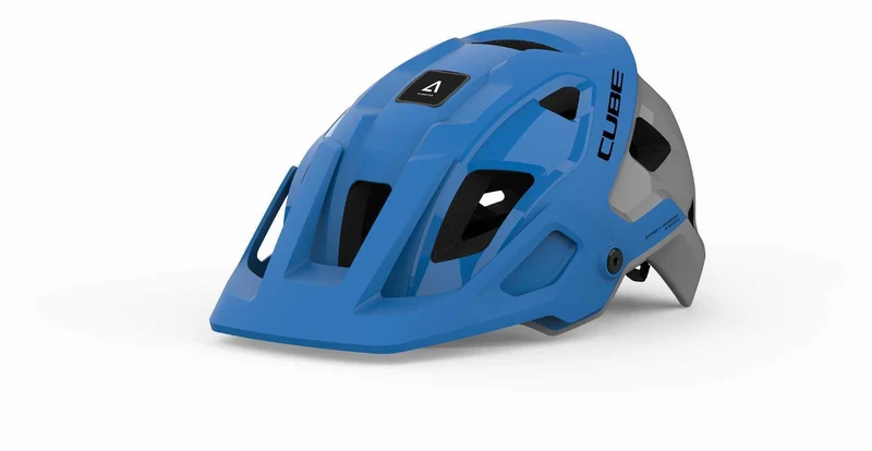 CUBE Helm STROVER X Actionteam blue´n´grey