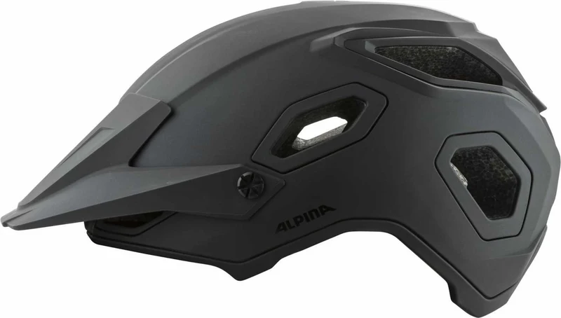 Alpina COMOX MTB-Helm black matt