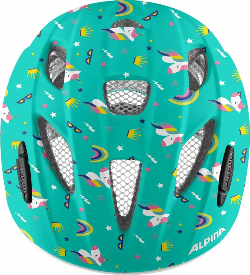 Alpina Ximo Flash Kinder-Helm unicorn gloss