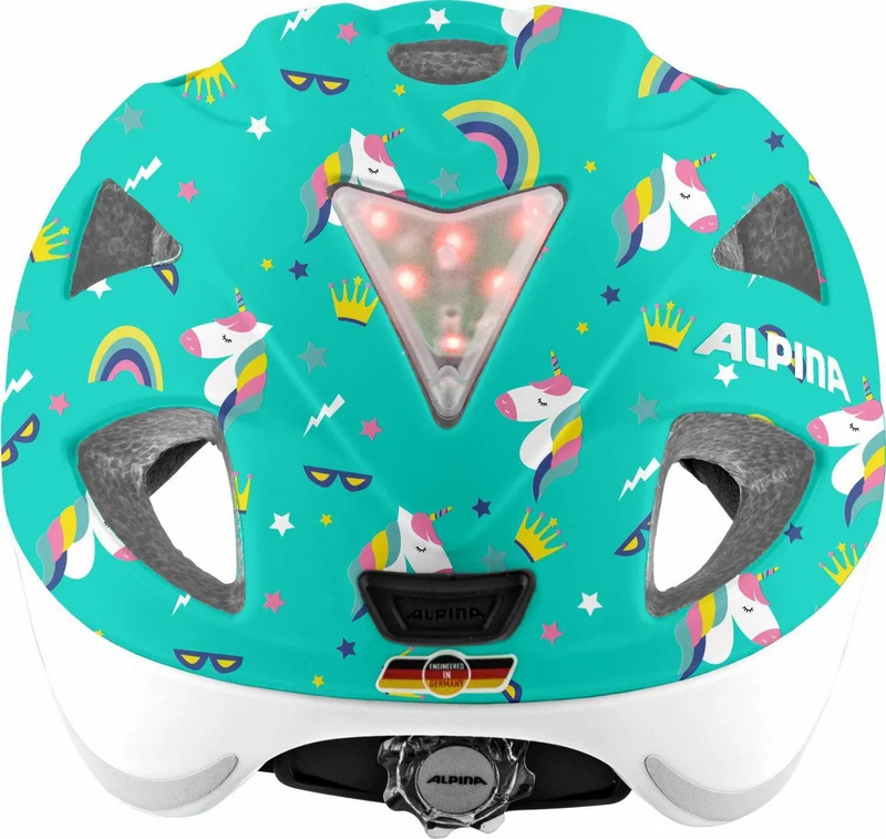 Alpina Ximo Flash Kinder-Helm unicorn gloss