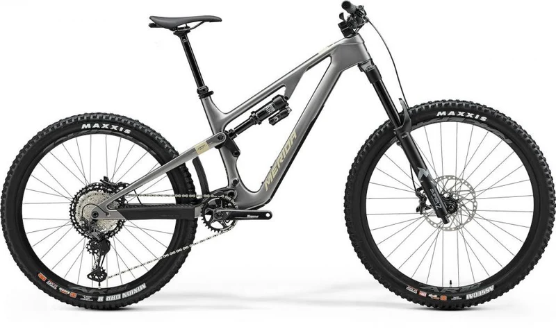 Merida ONE-SIXTY 7000 III1 L gunmetal grey (earth powder) - Enduro Fully für aggressive Trails