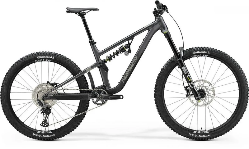 Merida ONE-SIXTY 800 FR III1 silk XS SILK DARK SILVER(GRE - vollgefederte Enduro-Performance