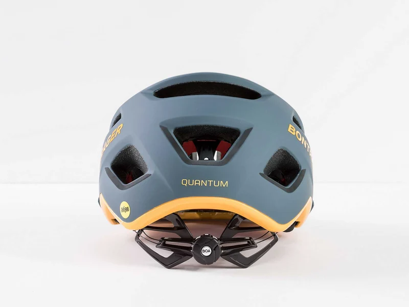 Bontrager Quantum MIPS Helm Battleship Blue/Marigold