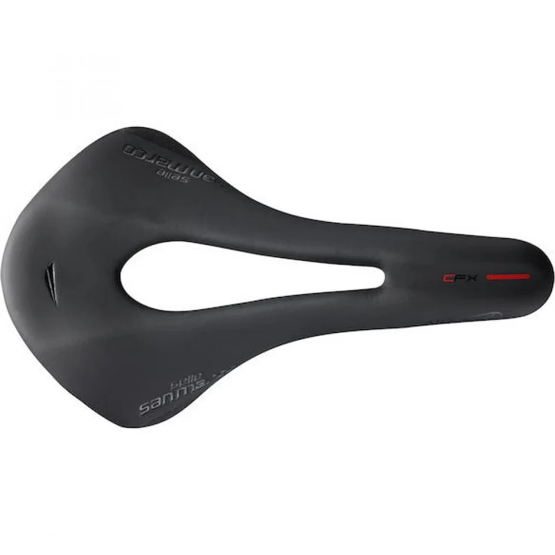 Selle San Marco Sattel Allroad Carbon FX 146 x 268 mm Schwarz - leichter Gravel-Performance-Sattel