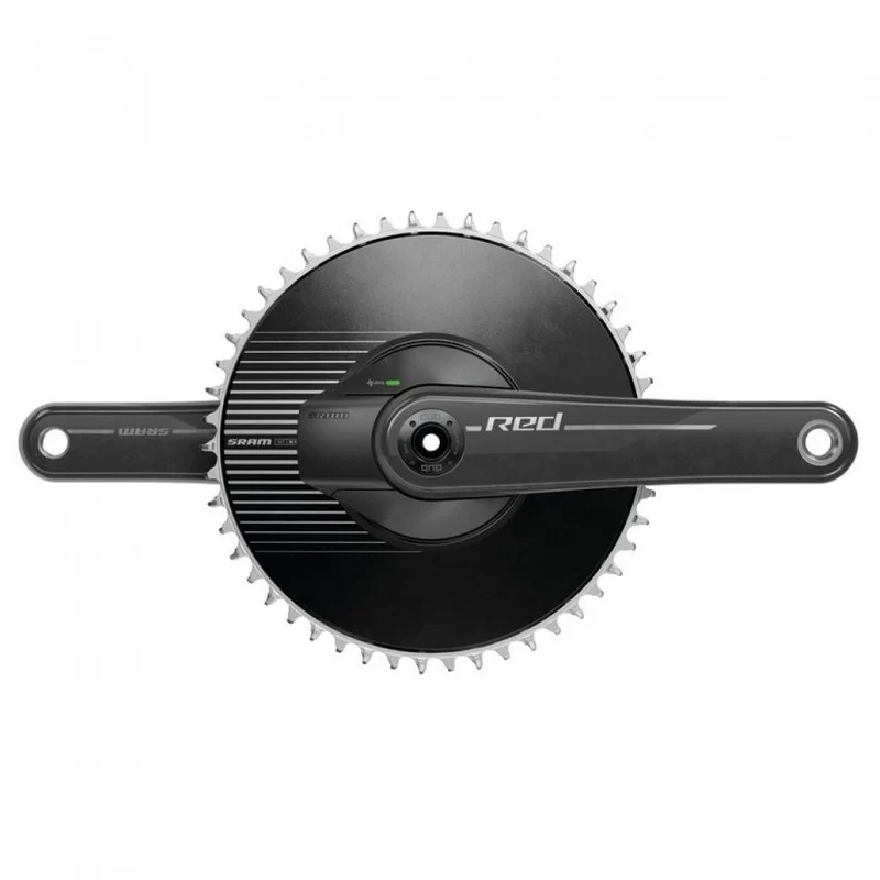 SRAM Kurbelgarnitur Quarq RED 1 E1 Aero 167,5 mm - präziser integrierter Leistungsmesser