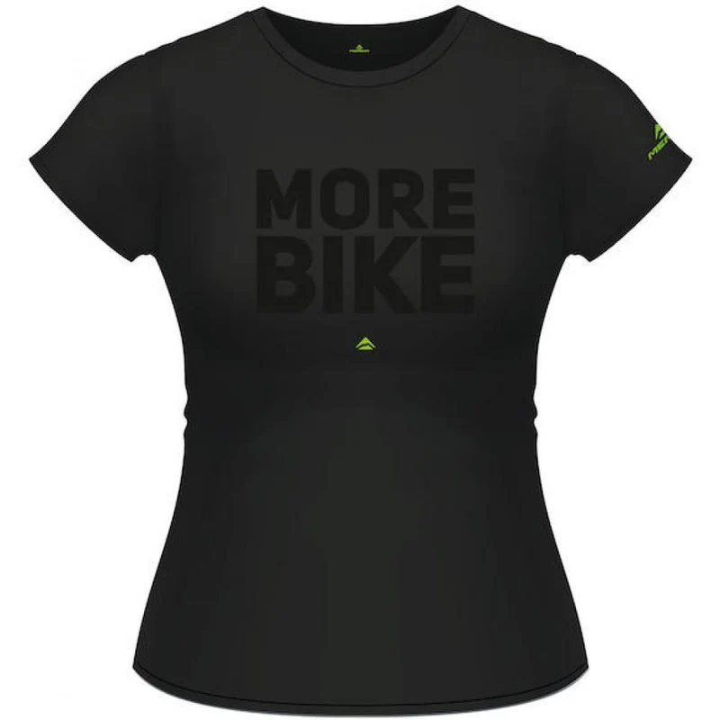 Merida T-Shirt Lady MORE BIKE Edition L Schwarz - komfortables Bike-Lifestyle-Shirt