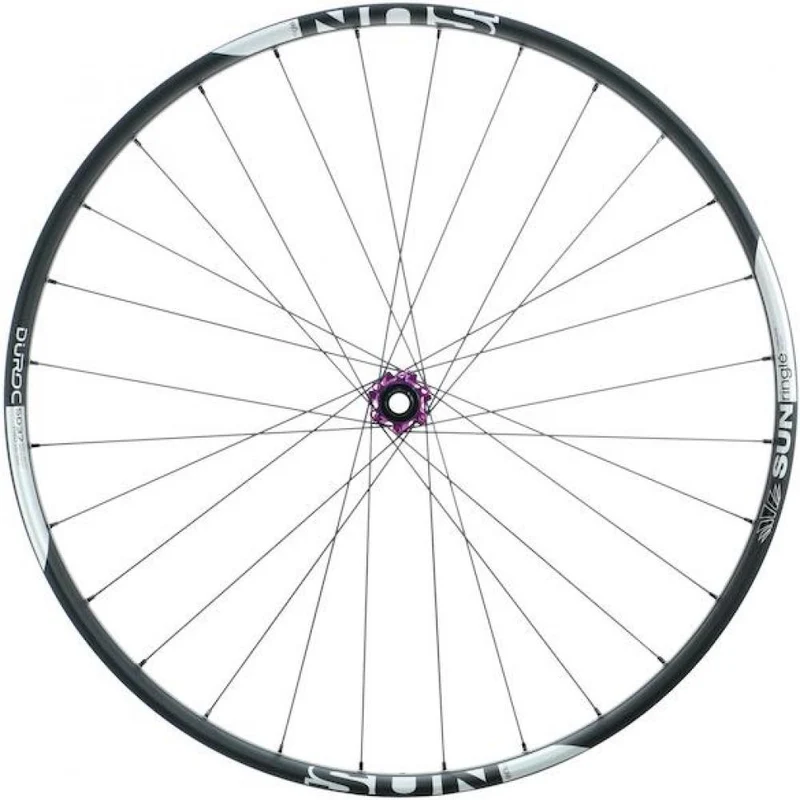 SUNringle Laufrad Düroc SD37 PRO 27,5" Limited Purple Schwarz - robustes Enduro-/Downhill-Laufrad