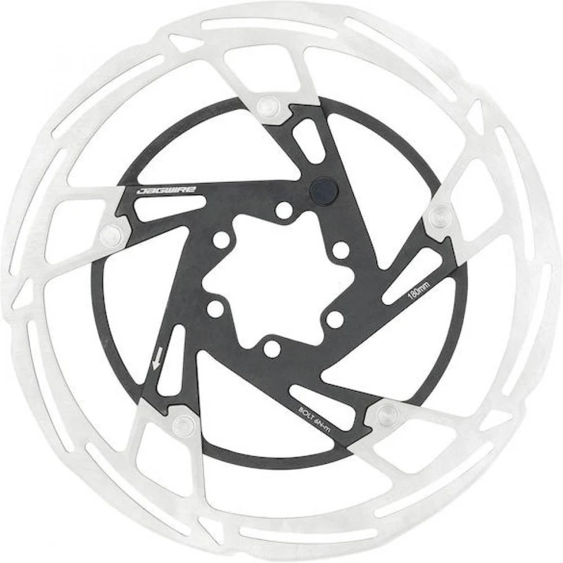 Jagwire Bremsscheibe Pro LR2-E 6-Loch 203 mm Silber - leise, starke E-Bike-Bremsleistung