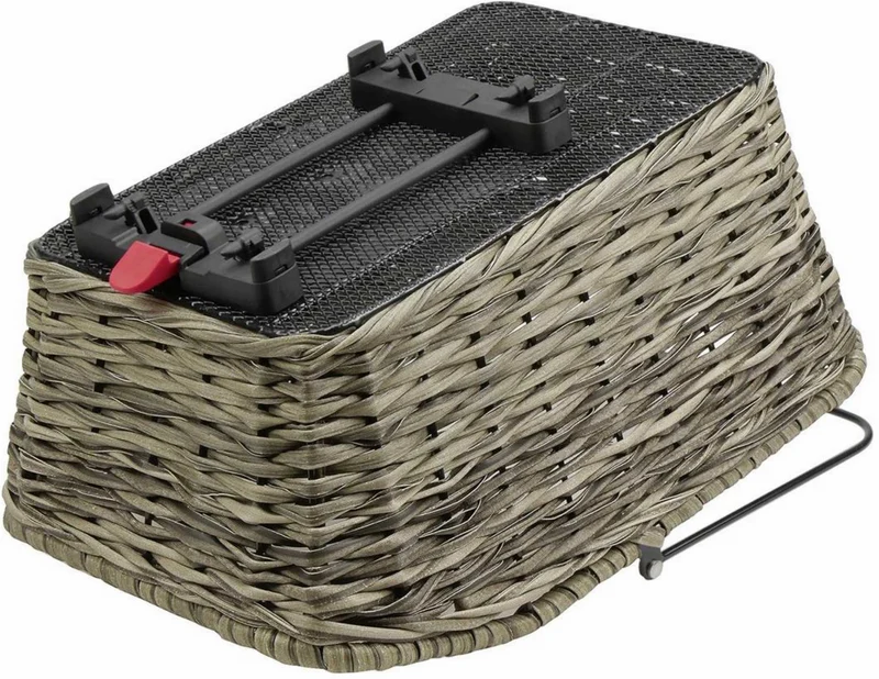 KLICKfix Structura GT Hinterradkorb für Racktime schilf braun