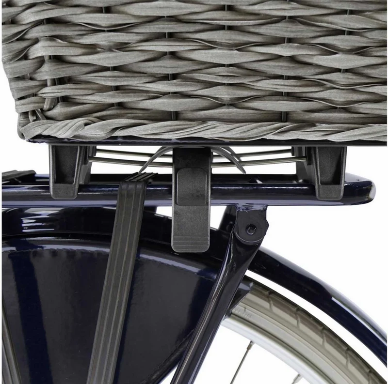 KLICKfix Structura GT Hinterradkorb Korbklip schilf grau