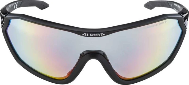 Alpina S-WAY L Brille black matt QVMRB+