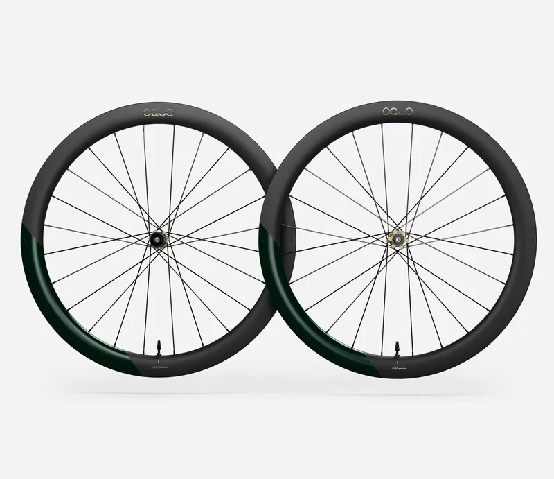 Oquo Laufradsatz Gravel RP50LTD Shimano HG Metallic Dark Green