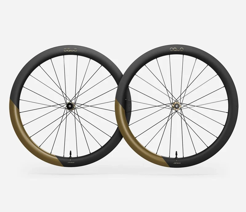 Oquo Laufradsatz Gravel RP50LTD Shimano MS Metallic Olive Green