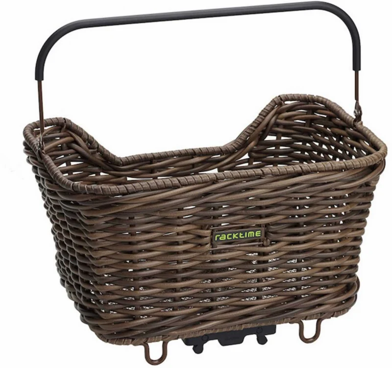 Racktime Baskit Willow Gepäckträgerkorb schwarz