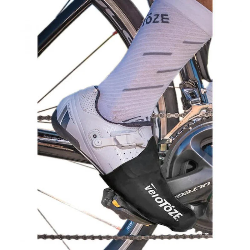 VeloToze Überschuh Toe Silicone Onesize Schwarz - wasserdichter Zehenschutz
