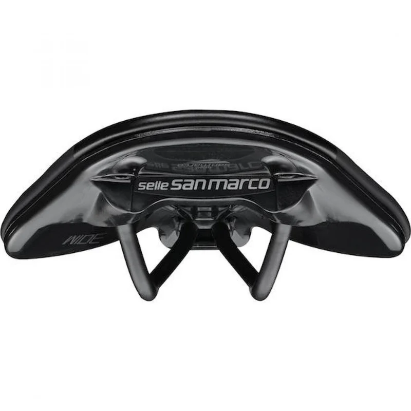 Selle San Marco Sattel Shortfit 2.0 Comfort Dynamic 155 x 255 mm Schwarz - komfortabler Performance-Rennradsattel