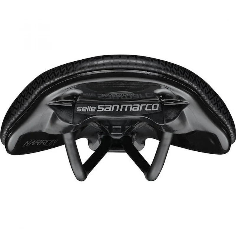 Selle San Marco Sattel Shortfit 2.0 Comfort Dynamic 140 x 255 mm Schwarz - komfortabler Performance-Rennradsattel