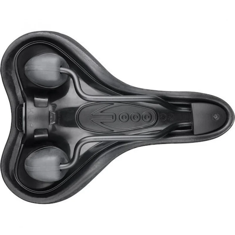Selle San Marco Sattel Trekking Gel 196 x 265 mm Schwarz - komfortabler Trekking-Sattel
