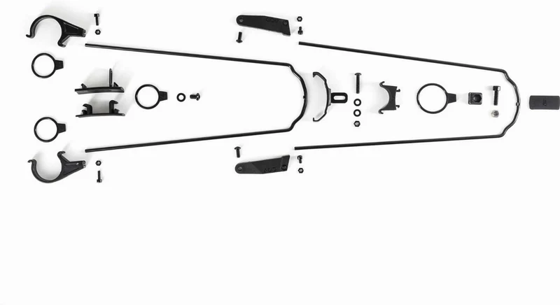 ACID Schutzblechset MTB 65 mit Streben black