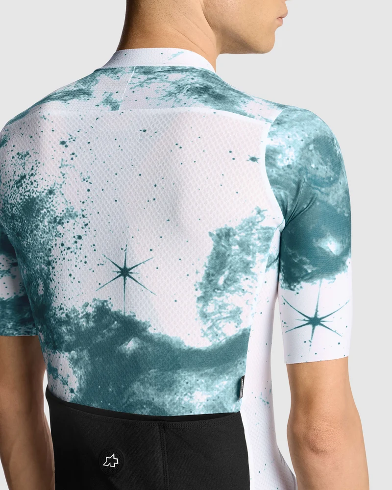 Assos Mille GT Trikot S11 Raum Reise Stiftung Grün