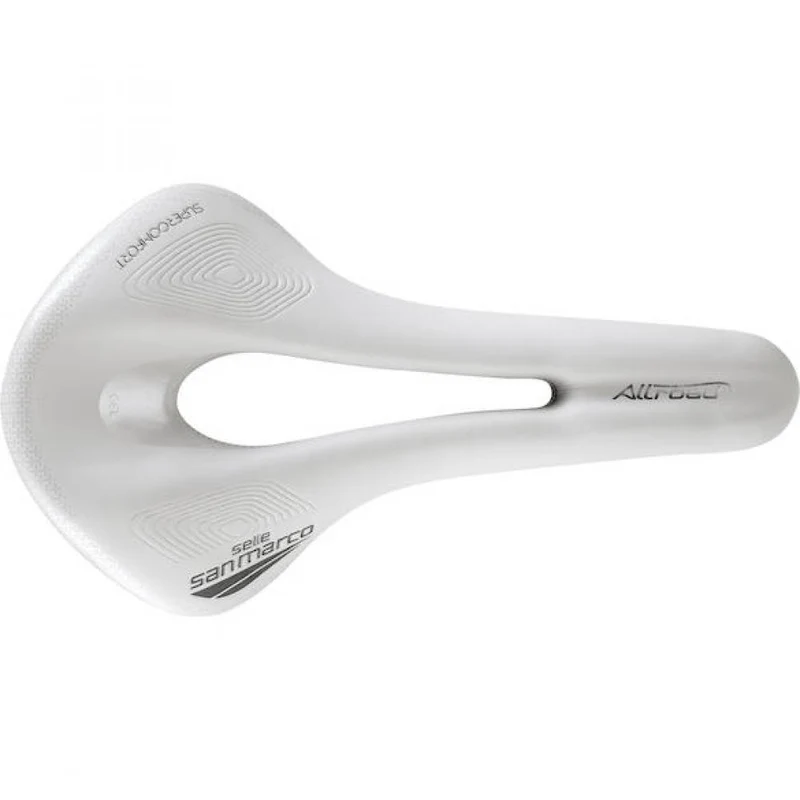 Selle San Marco Sattel Allroad Supercomfort Racing 146 x 268 mm Ice Gray - maximaler Komfort im Gelände